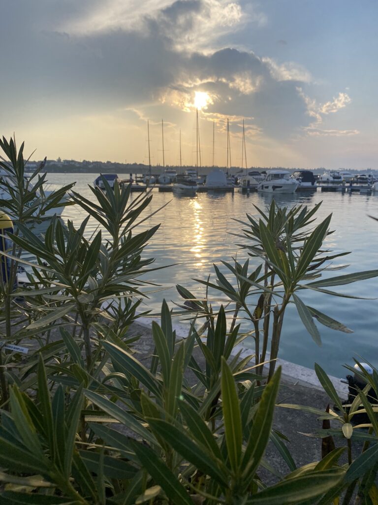 Peschiera del Garda dal molo