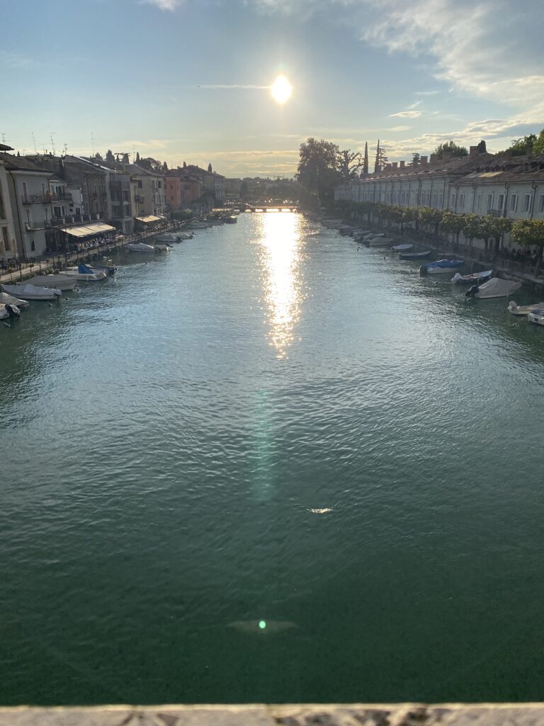 vista dal ponte dei Voltoni, Peschiera del Garda