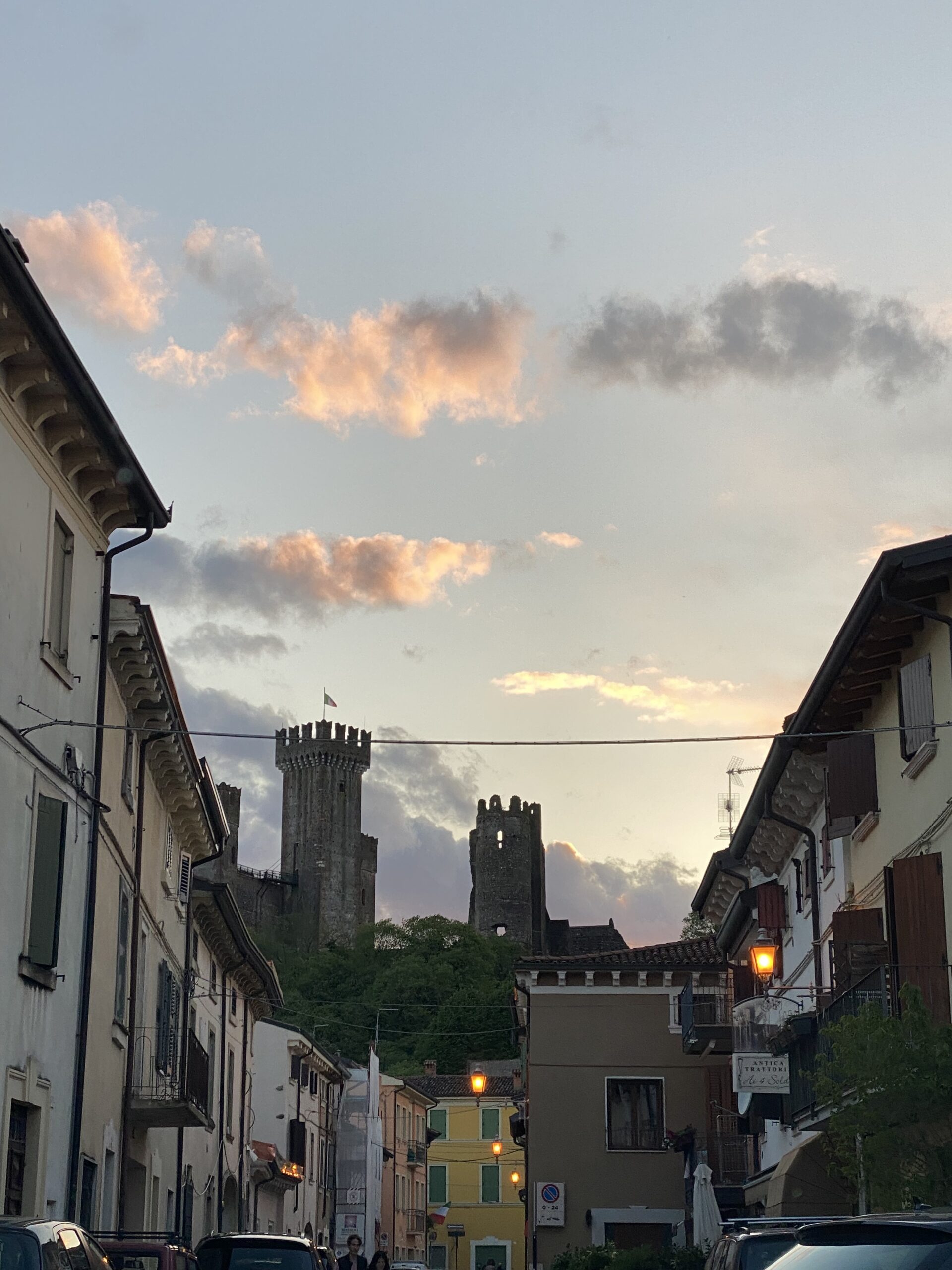 Visuale di Valeggio sul Mincio